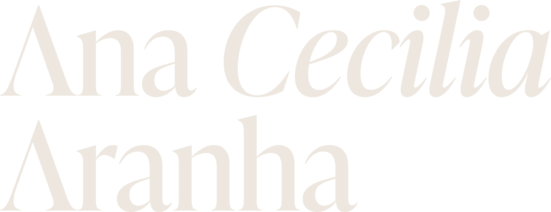 Profa. Dra. Ana Cecilia Aranha